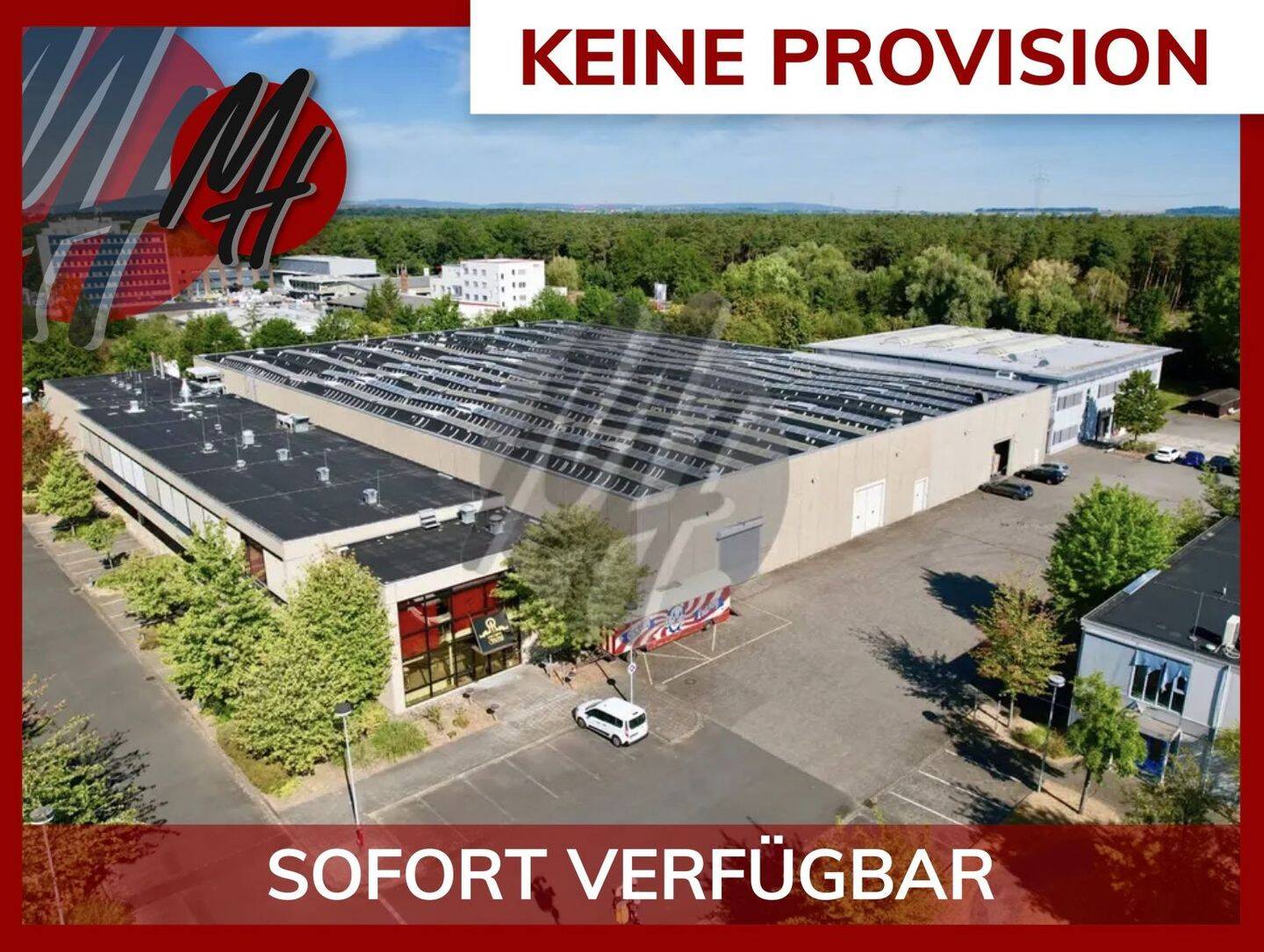KEINE PROVISION - SCHNELL VERFÜGBAR - Lager-/Produktion (1.200 m²) & Büro (300 m²) zu vermieten