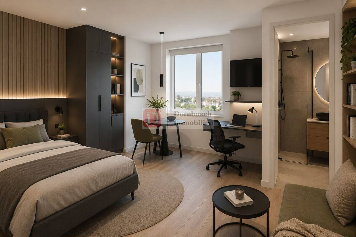 Top!! Attraktive 1-Zimmer-Wohnung als Kapitalanlage! – 60599 Frankfurt am Main – Bild 1 von 1