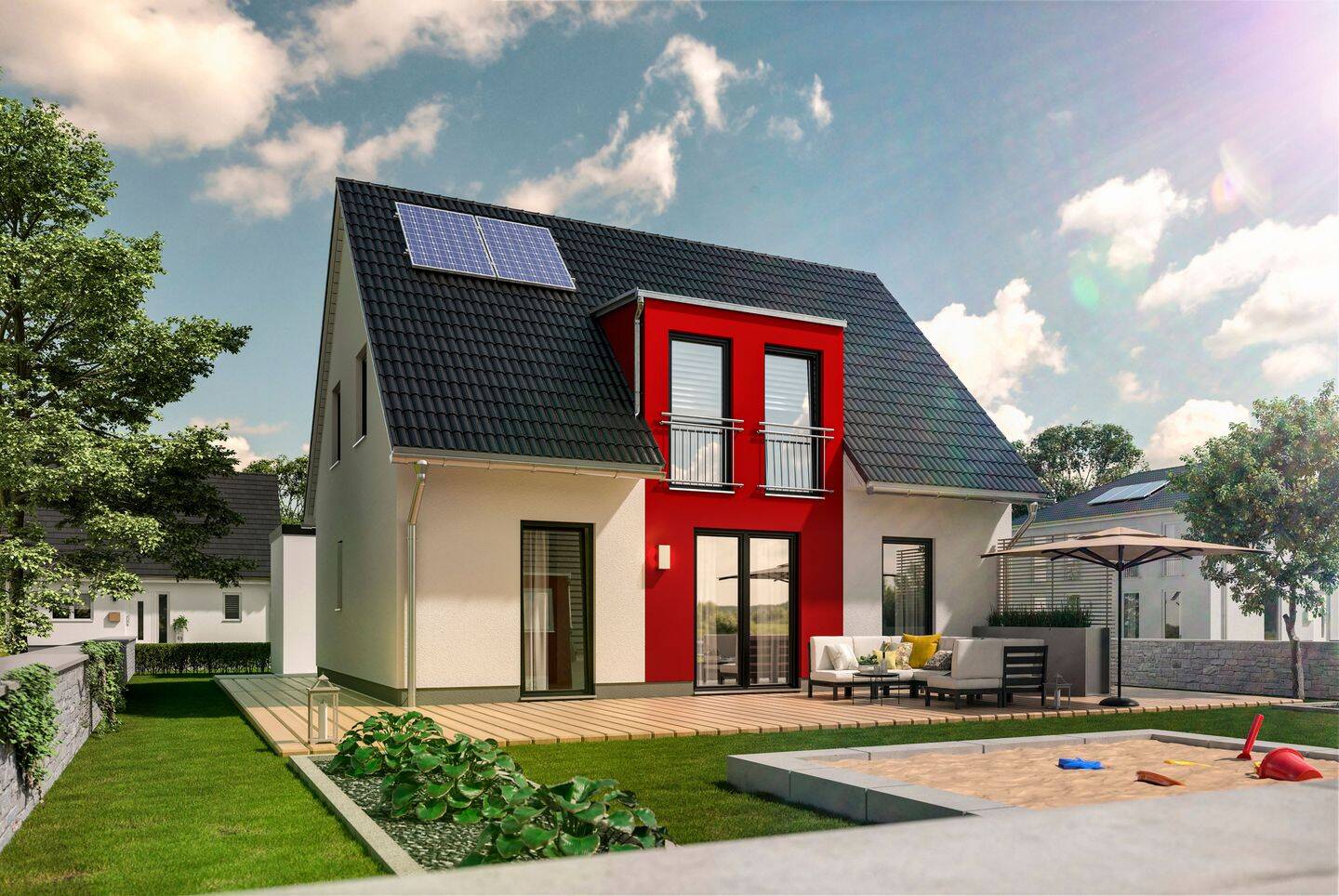 massiv gebautes Flair 125, Preis inkl. Grundstück – Kleinsteinhausen – Bild 1 von 9