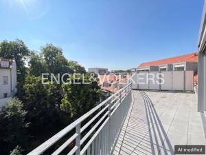 Barrierefreies Penthouse mit großer Südwest-Dachterrasse, Domblick und Tiefgaragenstellplatz - Ein seltenes Juwel!