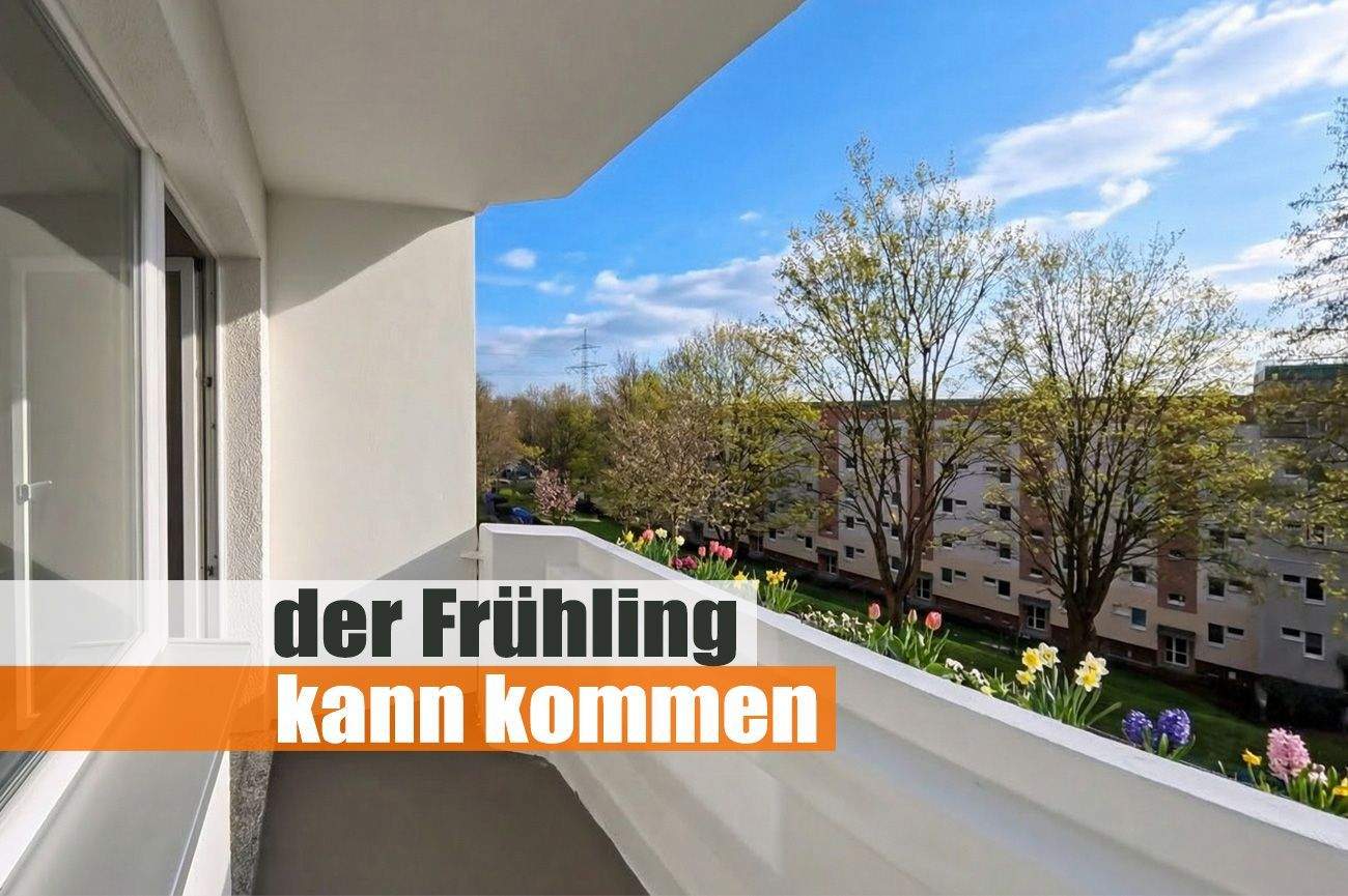 In grüner Stadtrandlage mit Top-Grundriss und Südbalkon!