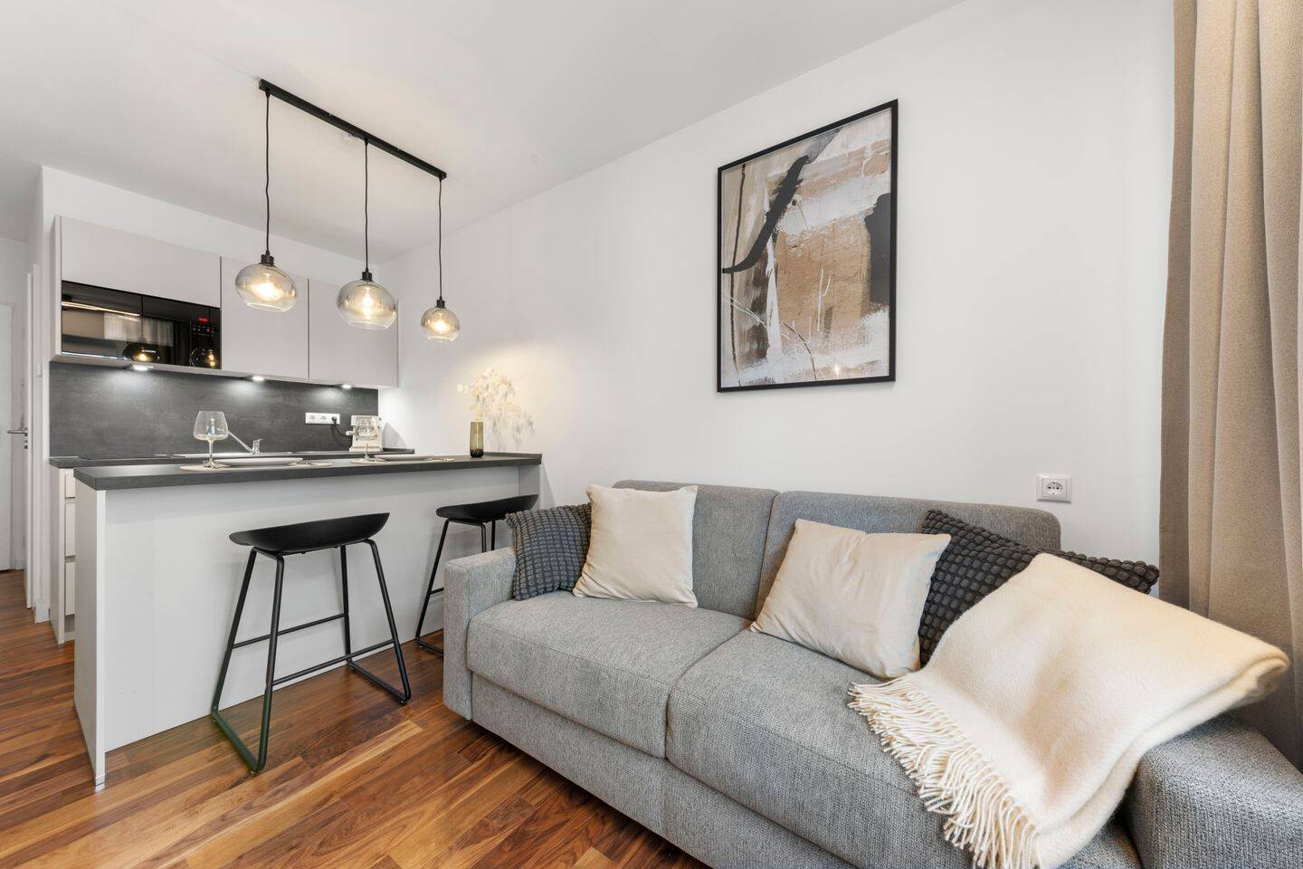 Modernes Premium Studio im Glockenbachviertel – ruhig, zentral, hochwertig ausgestattet – München – Vorschaubild 3
