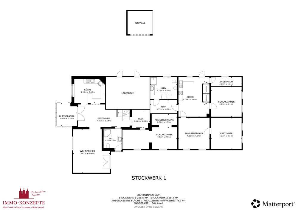 Die perfekte Symbiose aus ländlicher Idylle und urbaner Nähe! Zweifamilienhaus in Banzkow – Banzkow – Vorschaubild 8