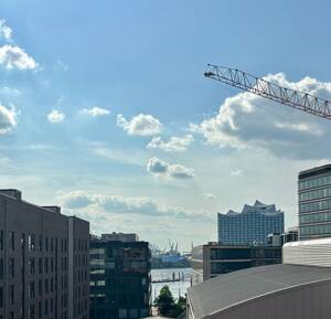 Vollmöbliertes Wohnen mit Elbphiblick, Süd-West-Ostausrichtung und Luxus-Ausstattung im Eleven Decks – 20457 Hamburg – Vorschaubild 3