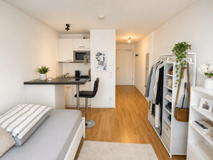 Neuwertiges 1-Zimmer Apartment in Parklage in München/Haidhausen – 81669 München – Vorschaubild 2