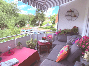 In exponierter Traumlage, 2 ZKB sonniger West Balkon, 1. OG, direkt am Naturschutzgebiet – 34130 Kassel – Vorschaubild 6