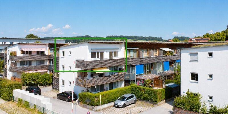 Drinnen gemütlich, draußen großzügig - 2-Zimmer-Wohnung mit sonniger Terrasse