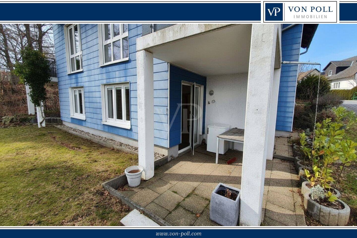 Vermietete 2-Zimmer-Wohnung im Souterrain mit eigener Terrasse und Ausblick – Dresden – Vorschaubild 2