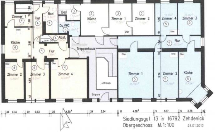6-Raum-Wohnung zu vermieten/auch Unterbringung Mitarbeiter