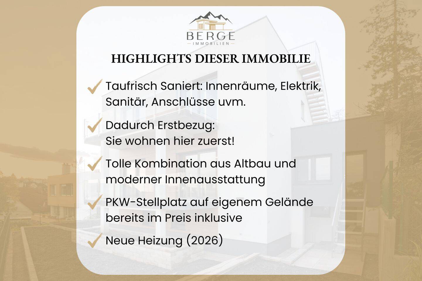 Altbau kombiniert mit Neubauflair: Ihre neue Eigentumswohnung im OG mit Erstbezug! – Fuldatal – Vorschaubild 2