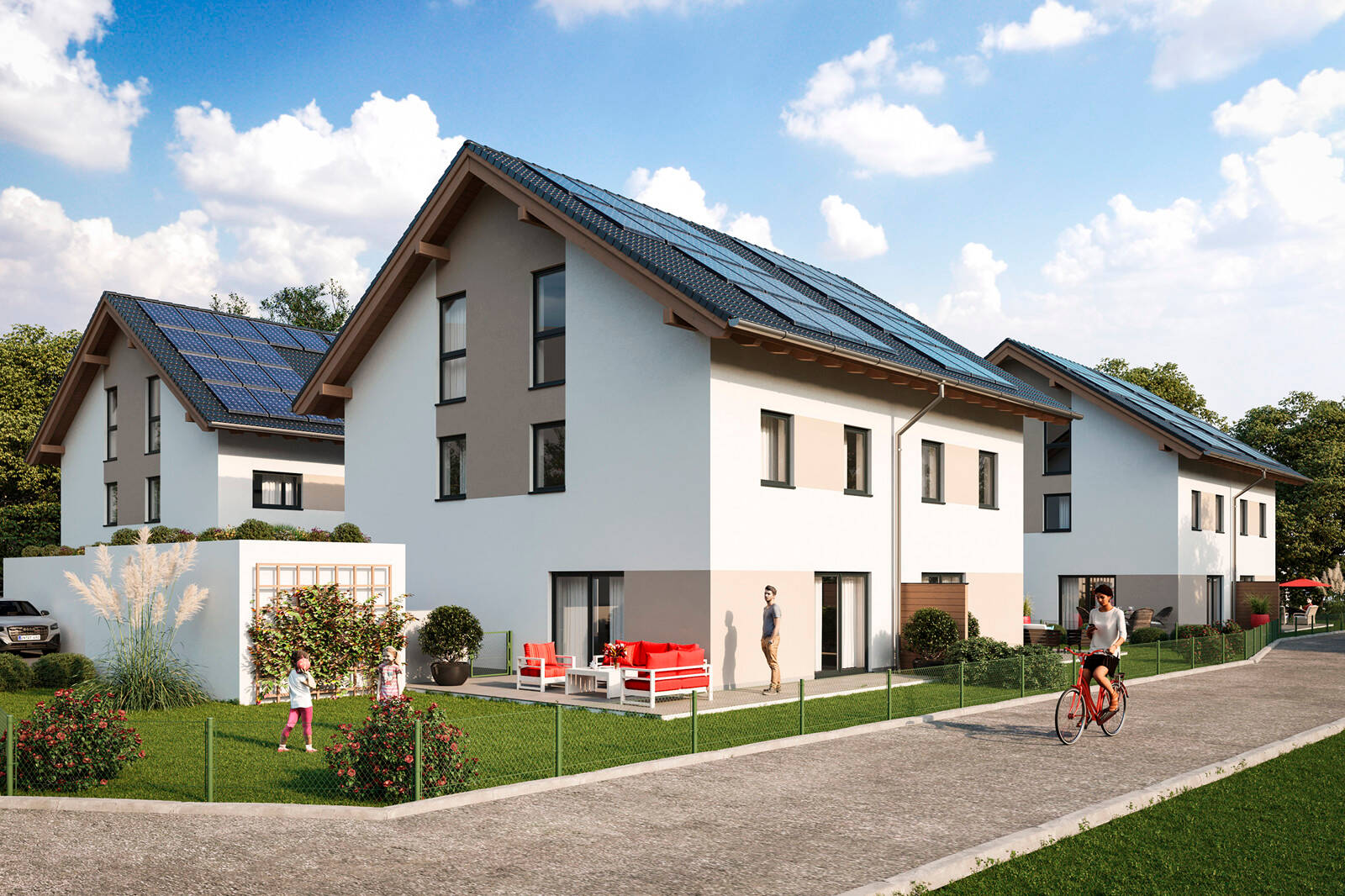 Stilvoll und modern: Neubau-DHH mit 5 Zimmern in Wolfratshausen – Wolfratshausen – Vorschaubild 7