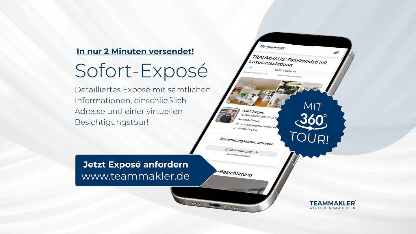 BALKON & TIEFGARAGE: frisch renovierte 2-Zimmer Wohnung mit Zeitmietvertrag – Hamburg – Vorschaubild 2