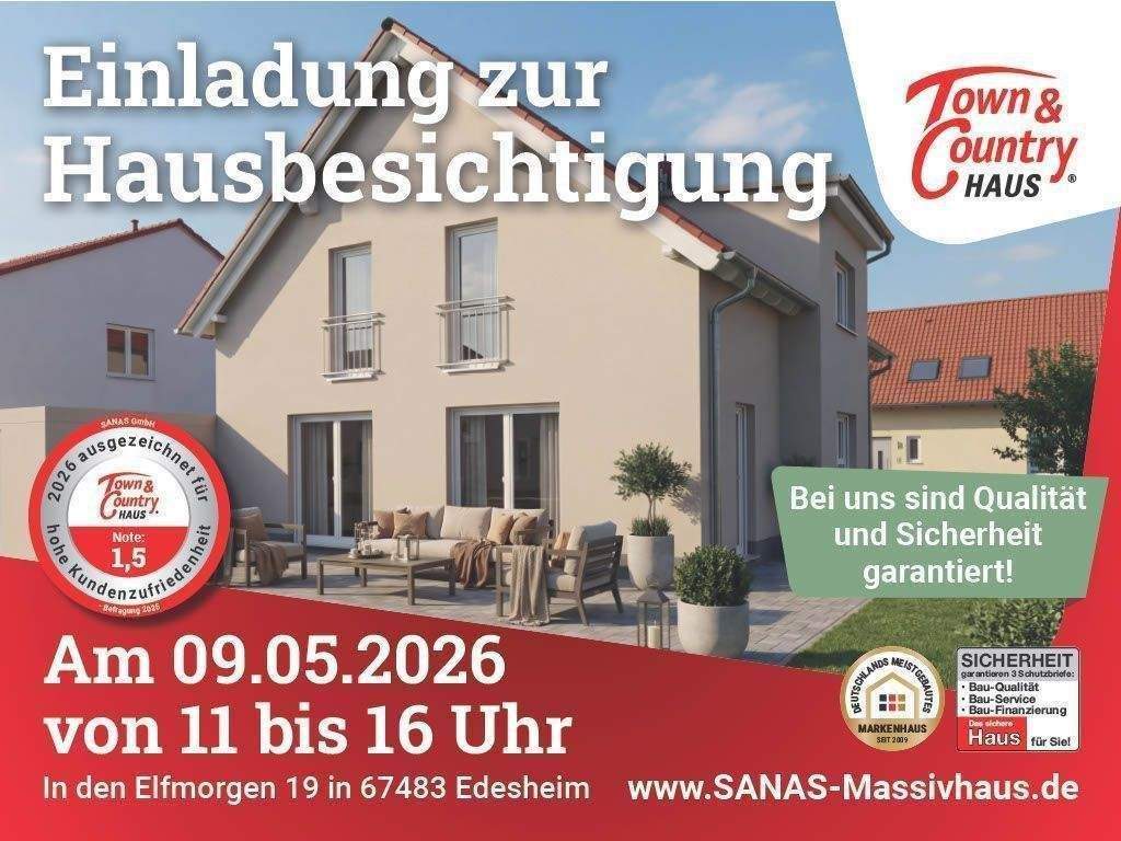 Hausbesichtigung Samstag 9. Mai von 11:00 bis 16:00 Uhr – Niederschlettenbach – Bild 1 von 9