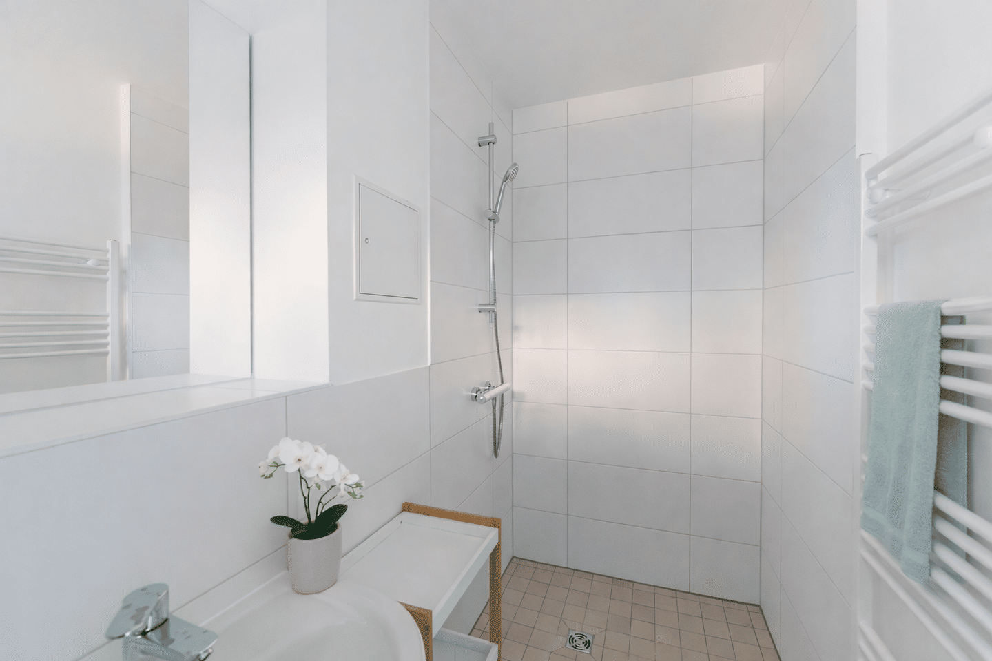 Ankommen, wohlfühlen, studieren: Exklusives Design-Apartment |möbliert|Fahrstuhl |Unilage|Dachgarten – Magdeburg – Vorschaubild 6