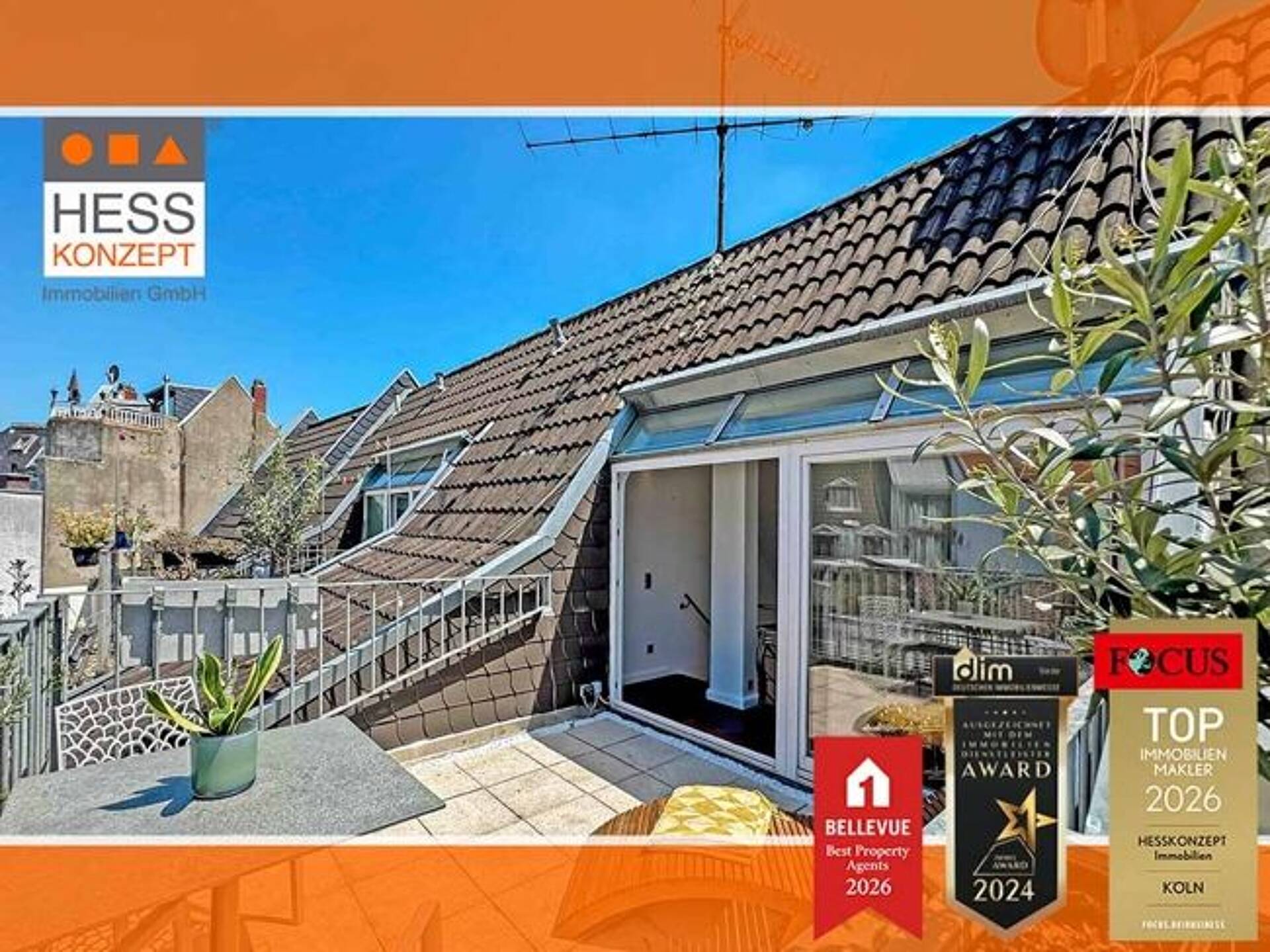 Dachgeschosswohnung in 50672 Köln mit 78,5 m² kaufen