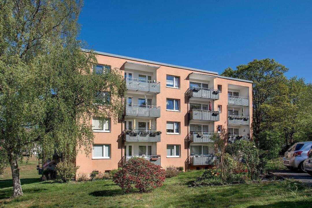 Moderne Wohnung mit Balkon und tollem Ausblick