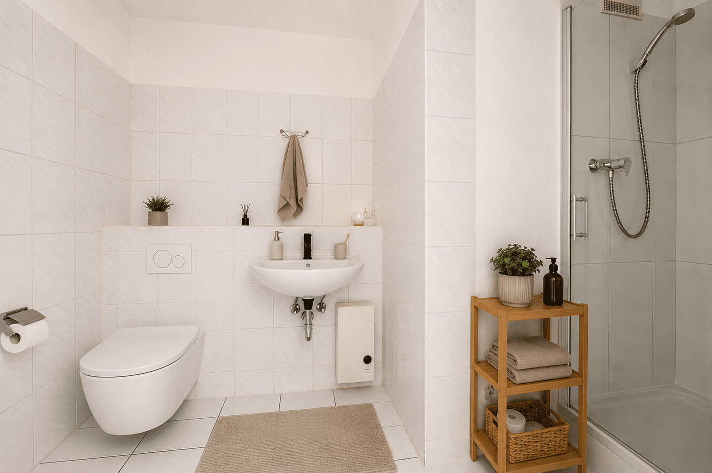 Stilvolle Maisonettewohnung mit Garage, Balkon und Platz für die ganze Familie in Köln-Mengenich – Köln – Vorschaubild 9