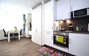 Bezugsbereit! Praktisches 1-Zimmer-Apartment, bequem & voll ausgestattet, Innenstadt Offenbach – 63065 Offenbach am Main – Vorschaubild 4