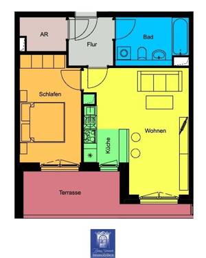 Ruhige und zentrale Wohnung mit Terrasse! – 1187 Dresden – Vorschaubild 2