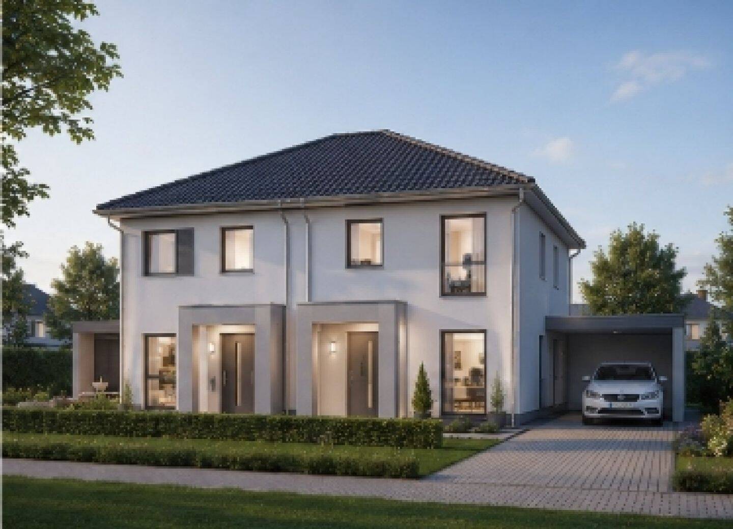 ?? Doppelhaus: Allein investieren oder gemeinsam bauen und Kosten sparen ??