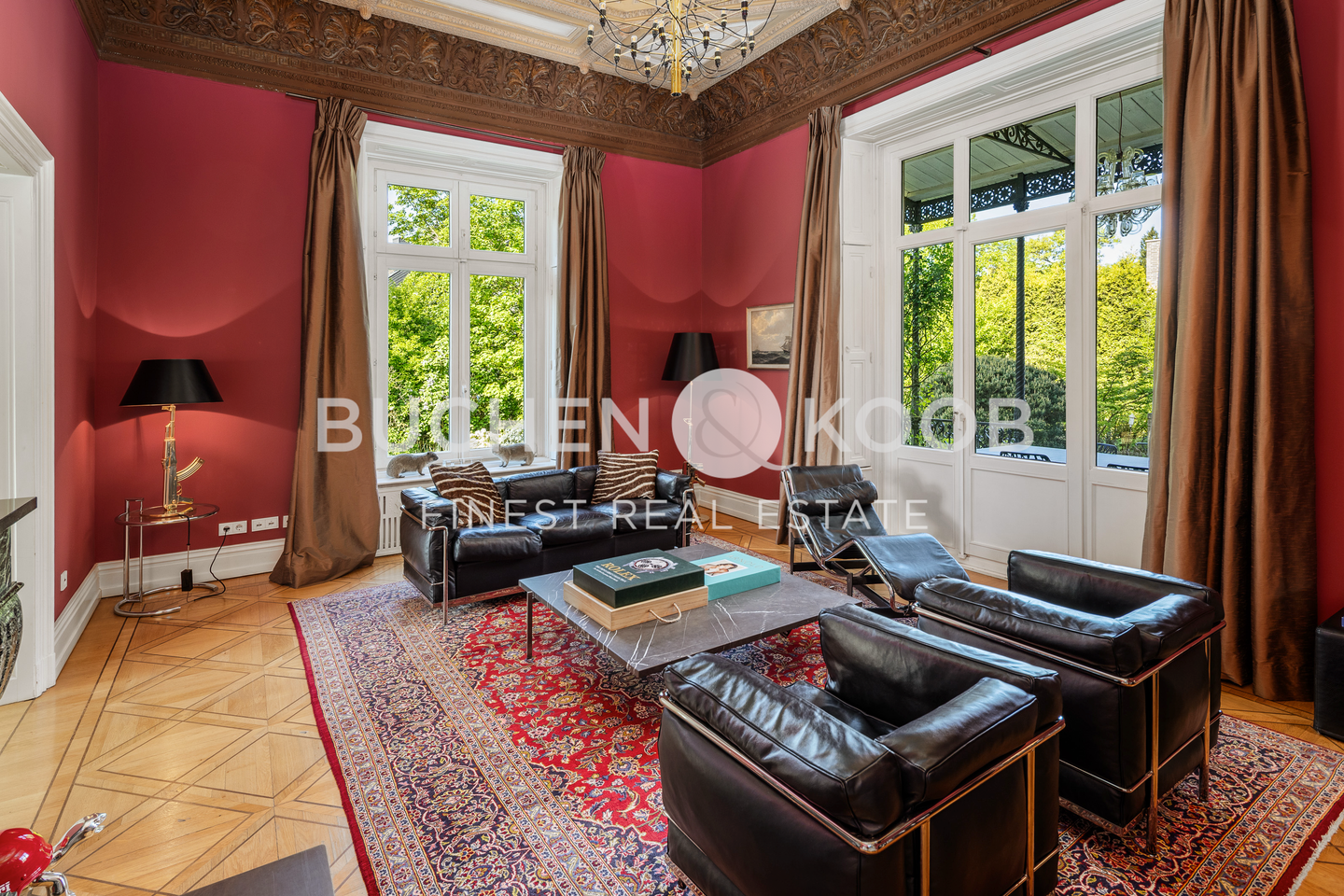 Einzigartige Villa mit Elbblick in Nienstedten – Hamburg – Vorschaubild 5