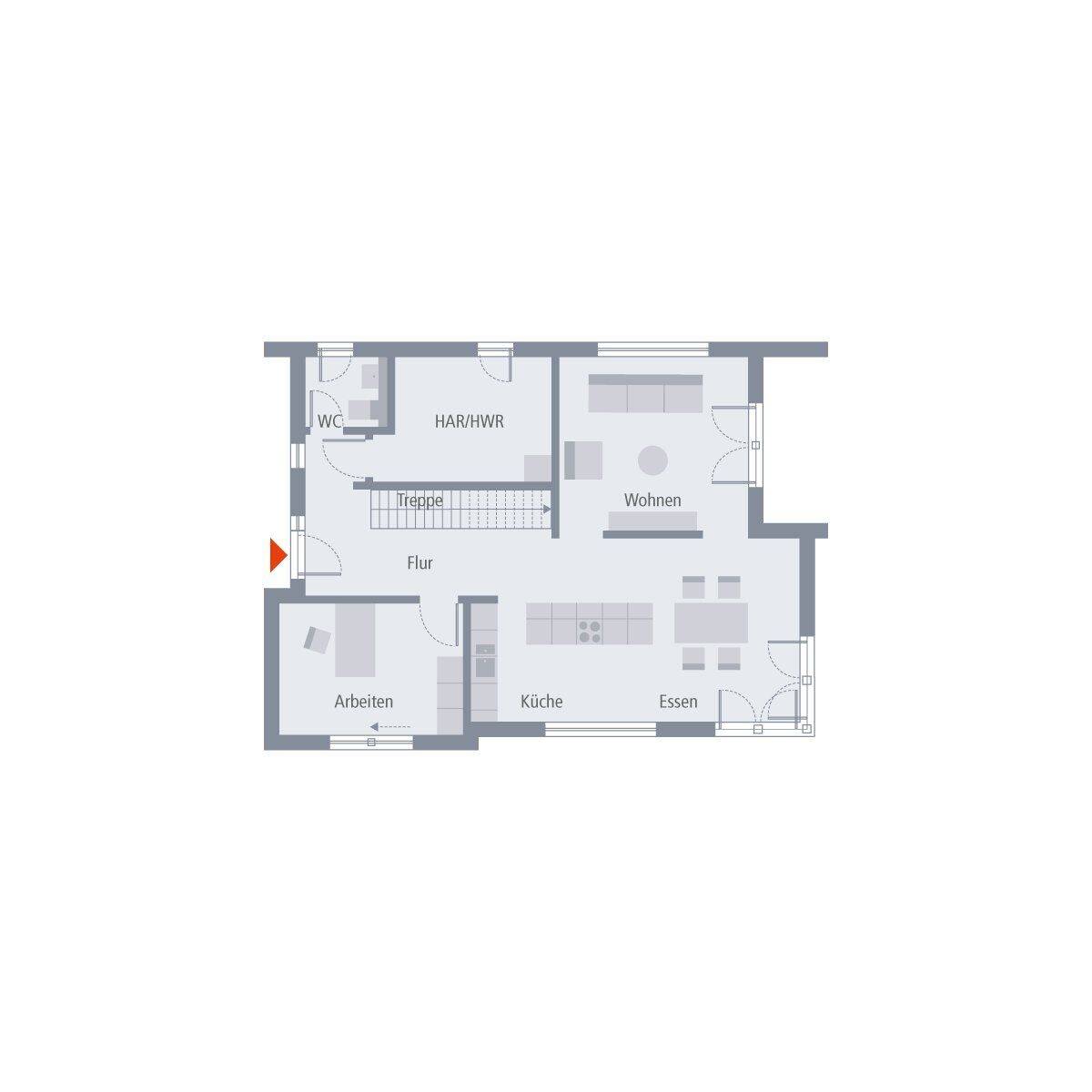 Ein Einzugsfertiges individuelles Einfamilienhaus mit Dachvorsprung zum Kauf - Designhaus – Wuppertal – Vorschaubild 7