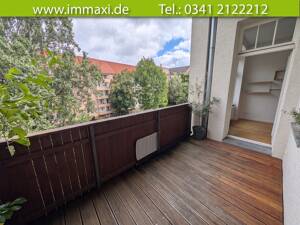 ZENTRUM SÜD-OST + 4 RAUM WOHNUNG + 2 BALKONE + AUFZUG + VERMIETET – 4103 Leipzig – Vorschaubild 9