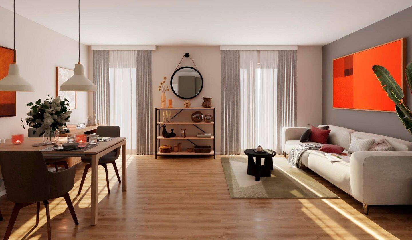 2-Zimmer-Wohnung mit Balkon in Südausrichtung