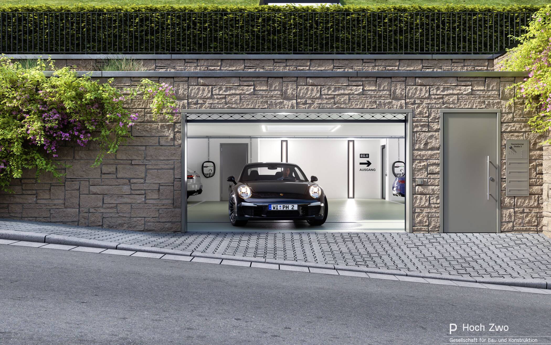 Hermannsblick – Genehmigtes Bauprojekt mit Tiefgarage & unverbaubarem Panoramablick – Wiesbaden – Vorschaubild 4