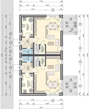 Wohnen am Öjendorfer Park – Neubau von 4 Doppelhaushälfte – 22117 Hamburg – Vorschaubild 2