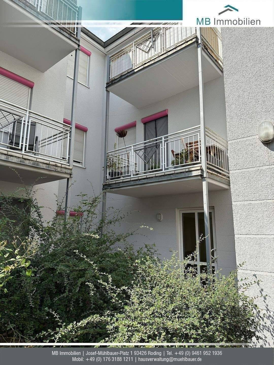 Frisch Renovierte 1-Zimmer Wohnung in entspannter Lage mit Terrasse – Regensburg – Vorschaubild 5