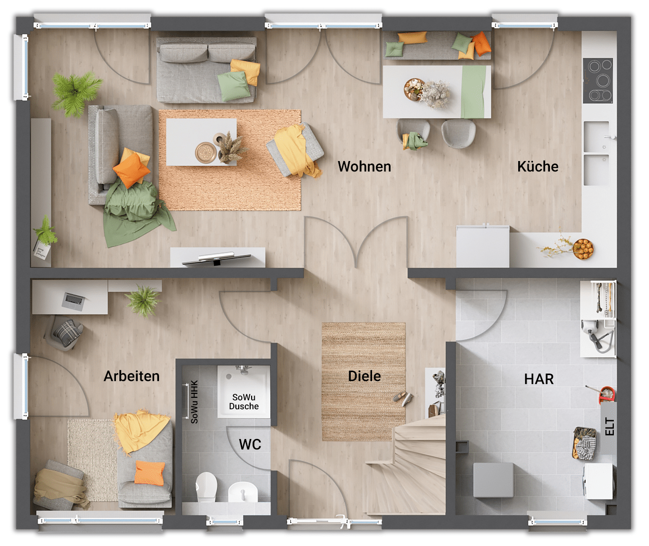 Großzügig wohnen nahe Berlin: Flair 152 RE mit modernster Technik & viel Platz für Familien – Bernau – Vorschaubild 8