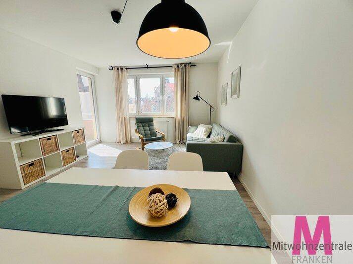 Voll möblierte, modern eingerichtete 3-Zimmer-Wohnung mit Balkon in Schoppershof – Nürnberg – Vorschaubild 6