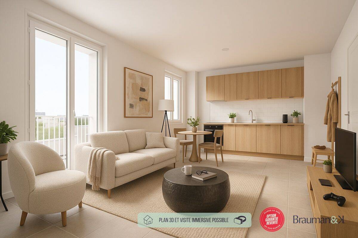 Appartement 1 pièce 23 m² · à Colombes · 23 m² · 193 000 €