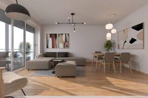 2-Zimmer Neubauwohnung mit Balkon und Weitblick – 90763 Fürth – Vorschaubild 4