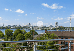 Modernes Maisonette-Penthouse mit Dachterrasse und Alsterblick in HH-Hohenfelde/Uhlenhorst – 22087 Hamburg – Vorschaubild 5