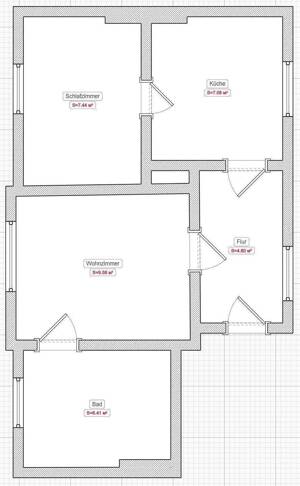 2-Zi. Wohnung 35m² Bremen Neustadt, 4,7% Rendite OHNE MAKLER – 28201 Bremen – Vorschaubild 2