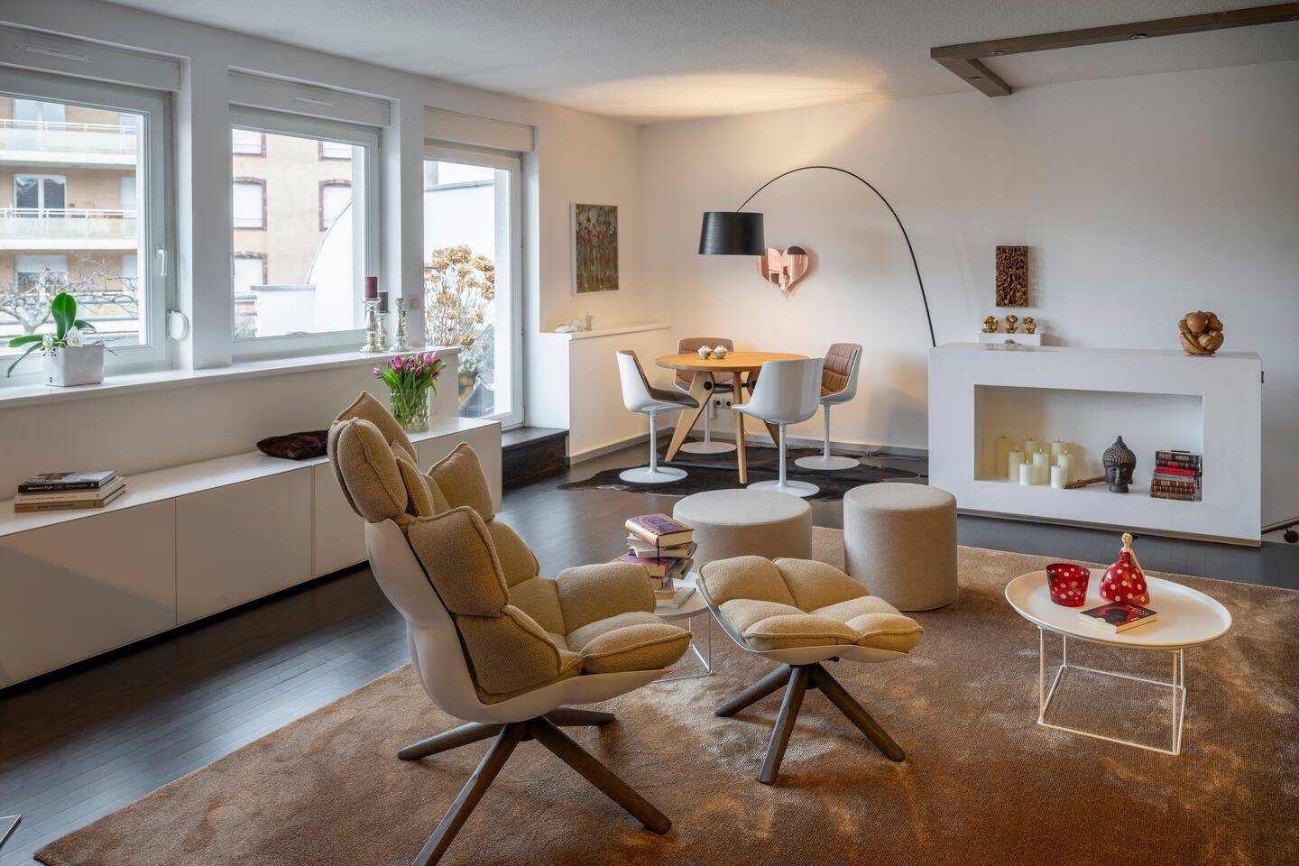 Moderne Maisonettewohnung mit Sonnenterrasse und Garage in zentraler Lage von Saareguemines