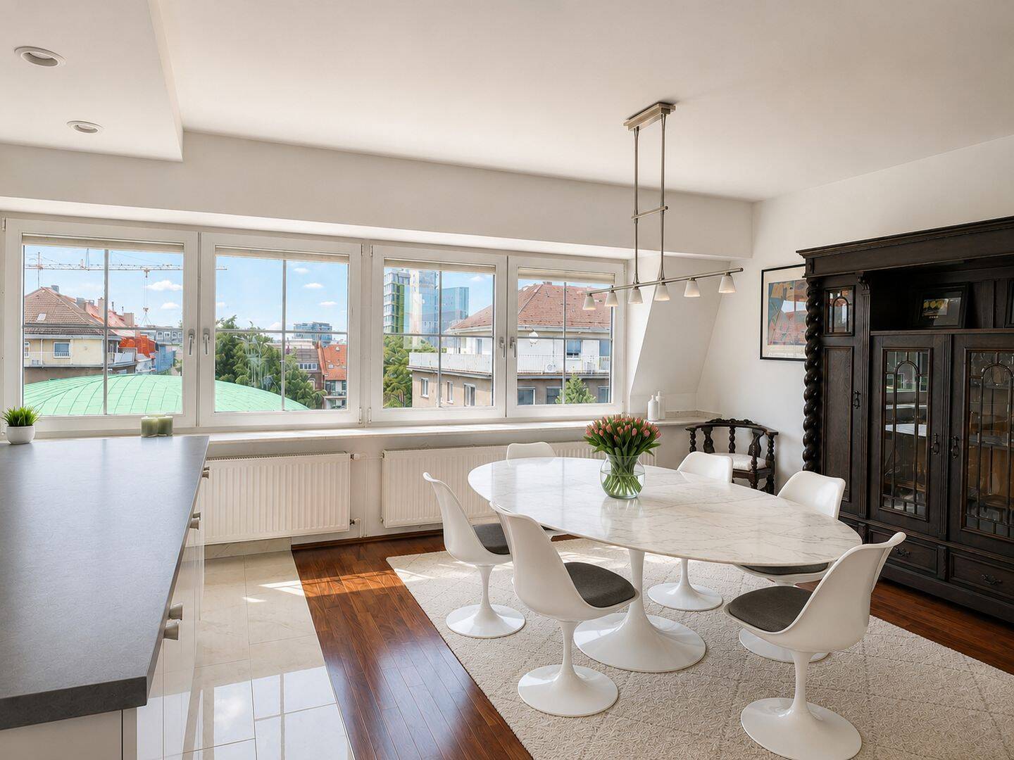 Maisonette-Wohnung mit direktem Fahrstuhlzugang und zwei Dachterrassen – Düsseldorf – Vorschaubild 6