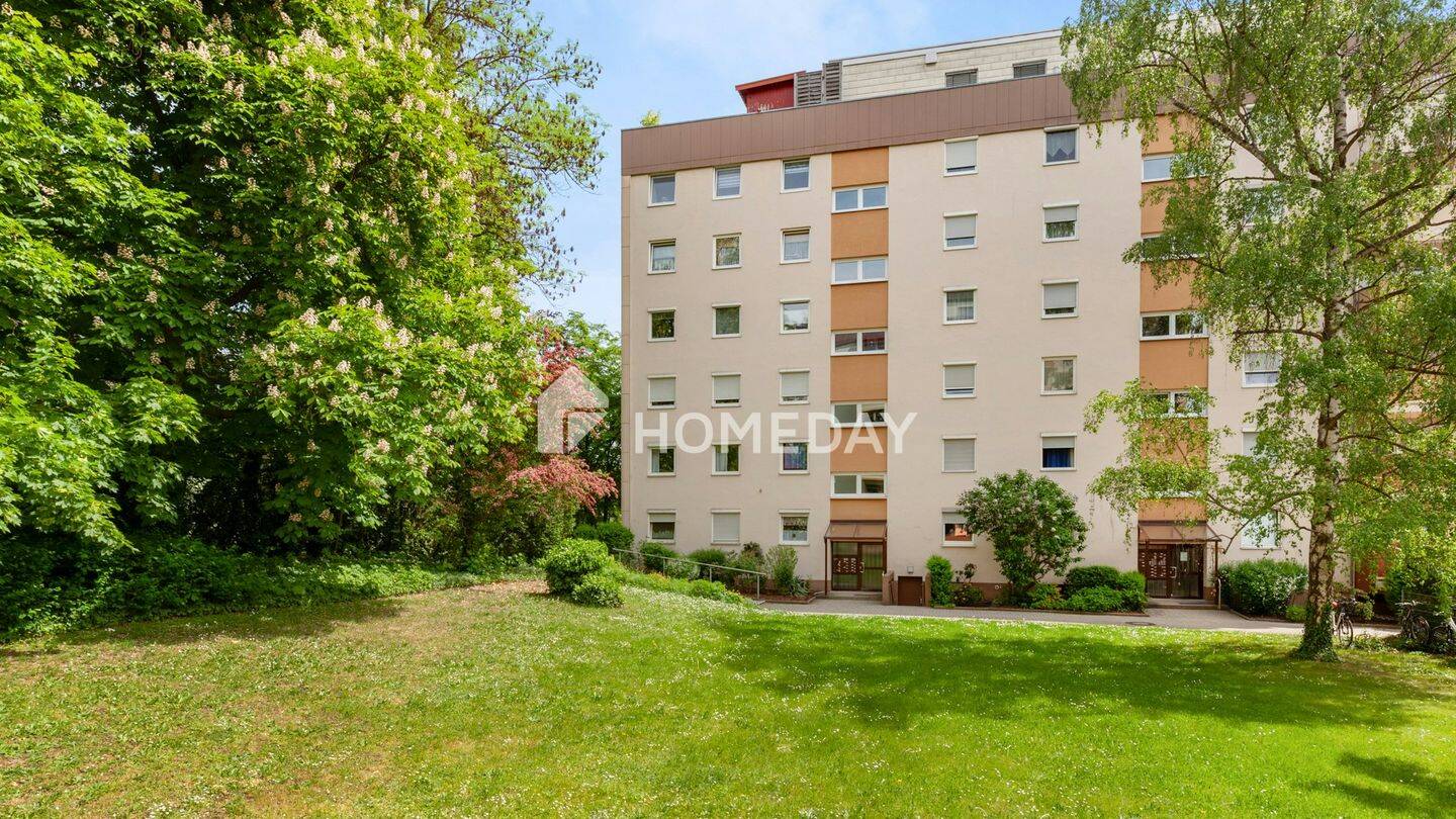 Attraktive 2-Zimmer-Erbbauwohnung mit Balkon & Stellplatz - ideal für Singles & Paare