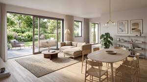Moderne Erdgeschosswohnung mit großer Terrasse und Garten in gefragter Wohnlage von Dresden-Striesen