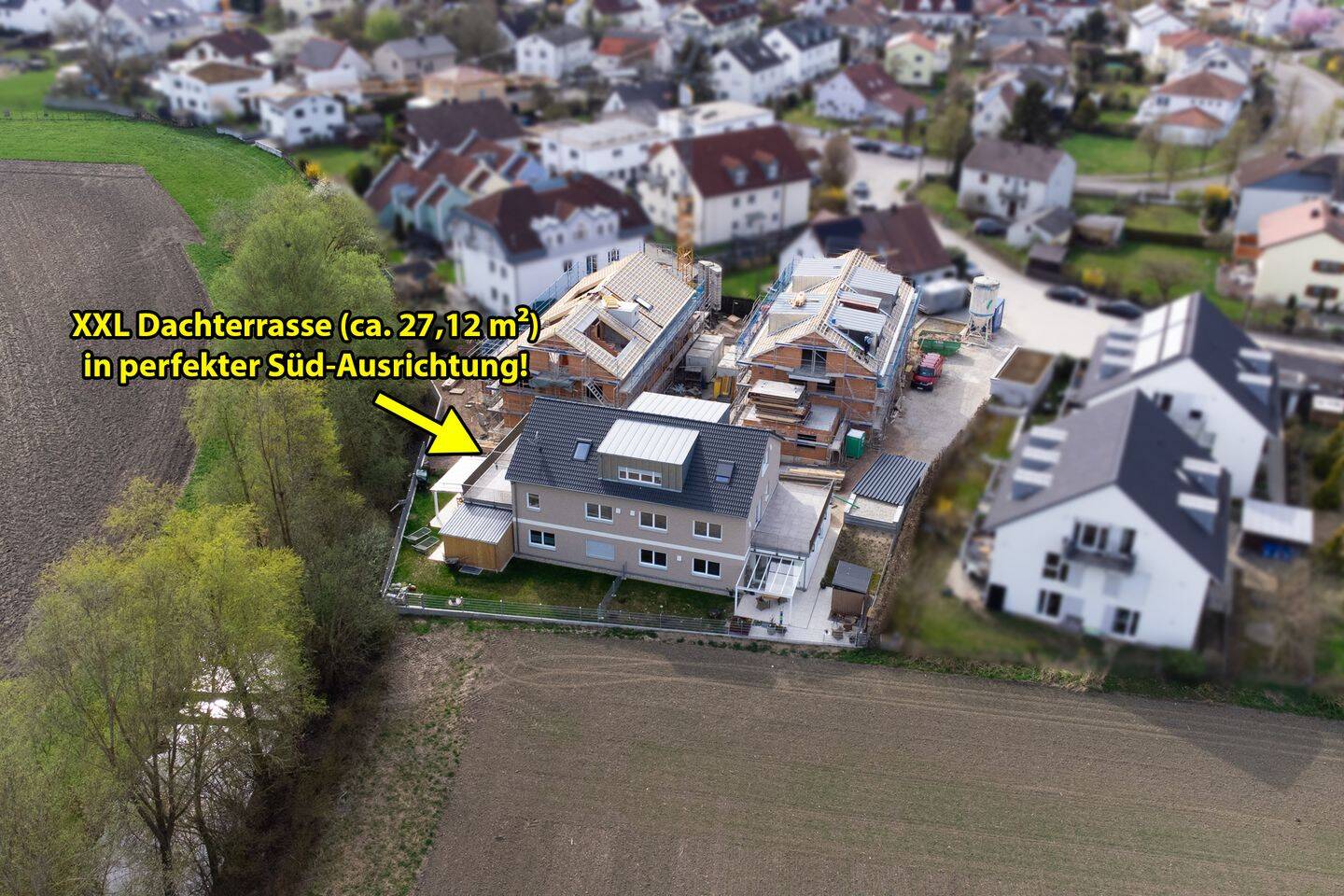 Traumhaftes Wohnen IN-Süd - ruhige Lage - XXL-Balkon (27,12 m²) - kurzfristig verfügbar - Aufzug! – Ingolstadt – Vorschaubild 2