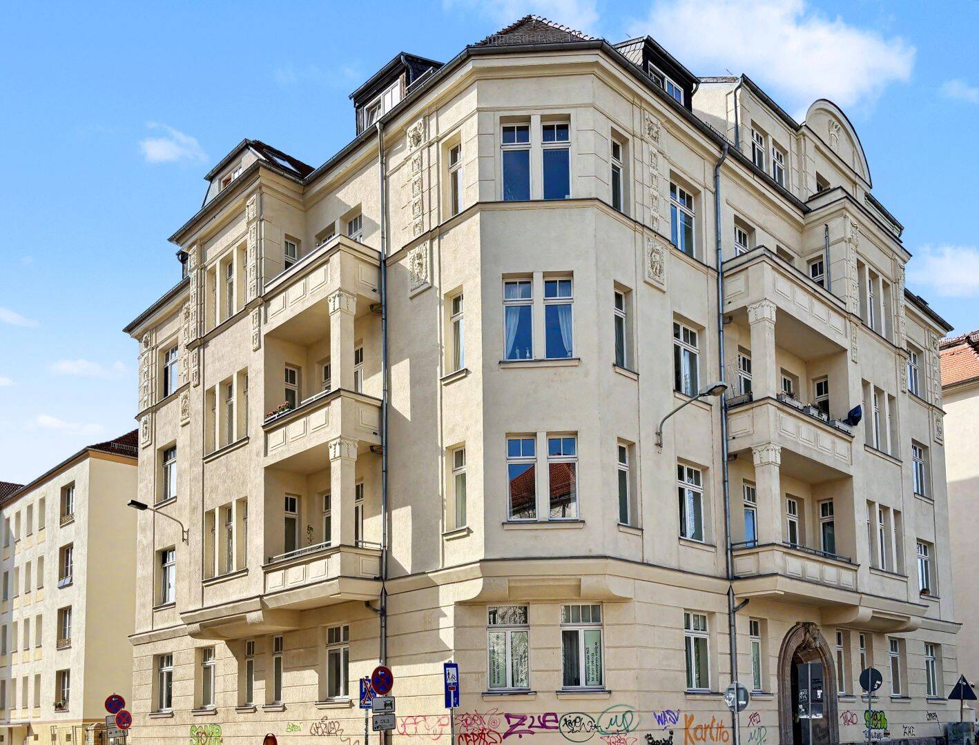 Denkmalschutz: Attraktive Kapitalanlage - Charmante 2-Zimmer-Wohnung in der Leipziger Südvorstadt