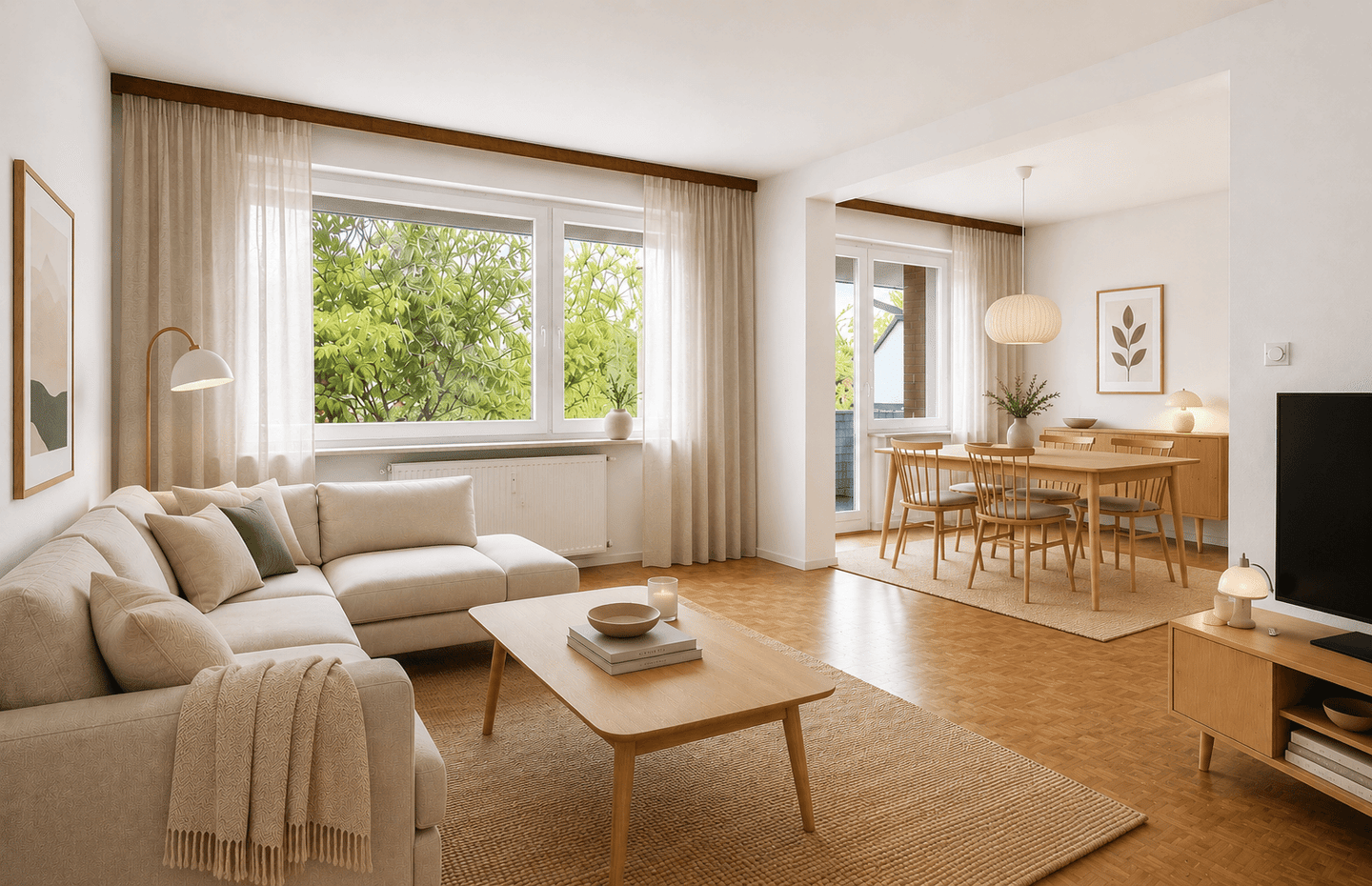 Sonnige 3-Zimmer-Wohnung mit Potenzial in Barmbek-Süd – Hamburg – Vorschaubild 4