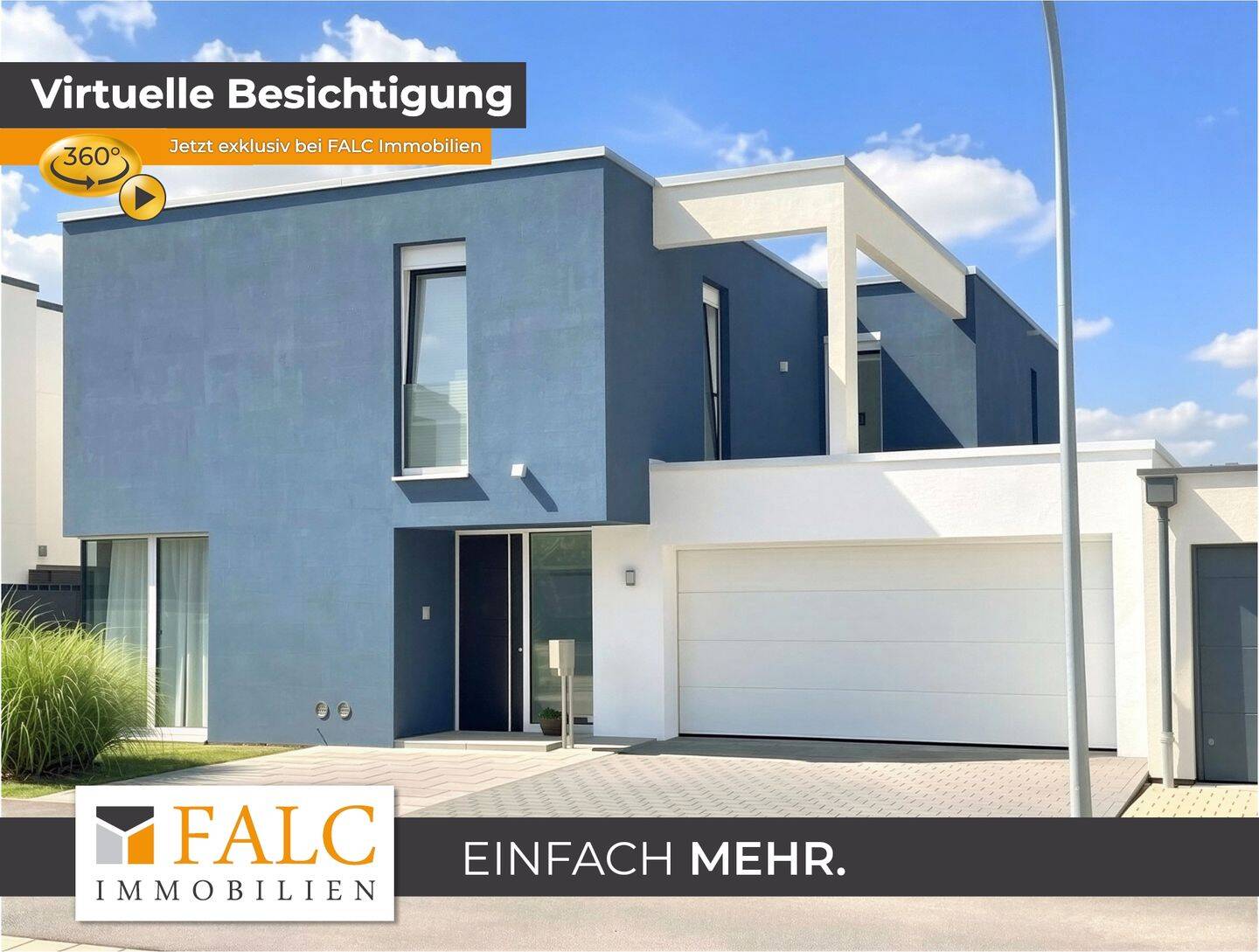 Streng geometrisch, kompromisslos großzügig: Ihr neues, repräsentatives Familiendomizil