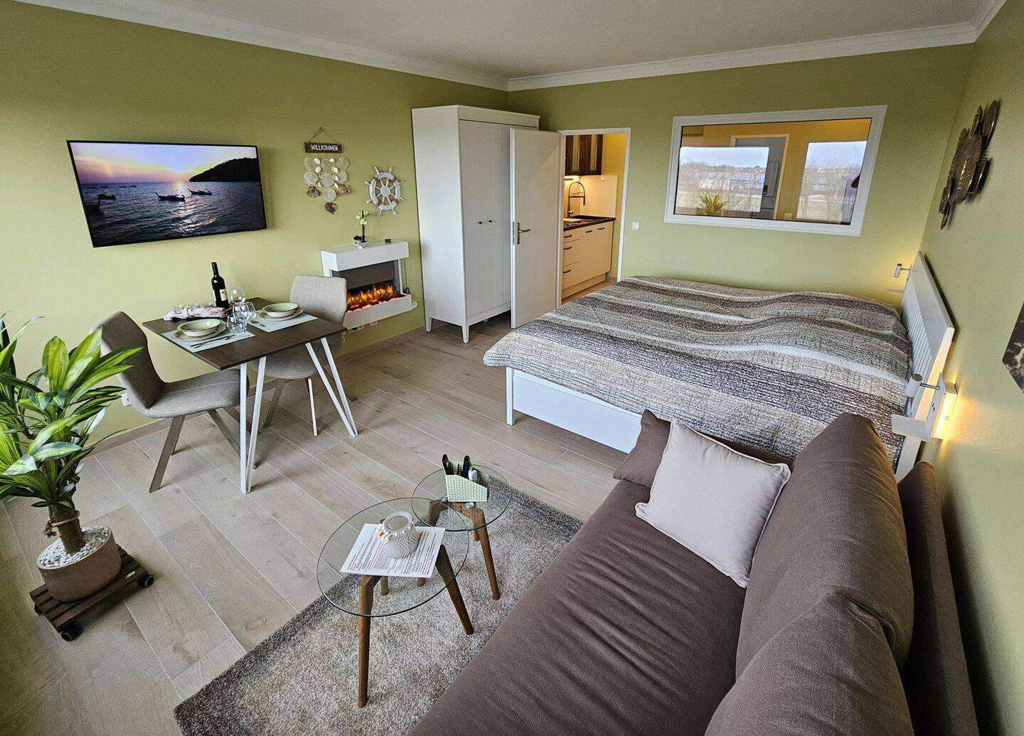 Modernisierte Ferienwohnung am Yachthafen Burgtiefe auf Fehmarn Maklerfrei!