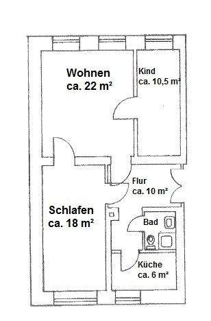 CHARMANTE KASSBERGWOHNUNG MIT STELLPLATZ!!!... – Chemnitz – Vorschaubild 3