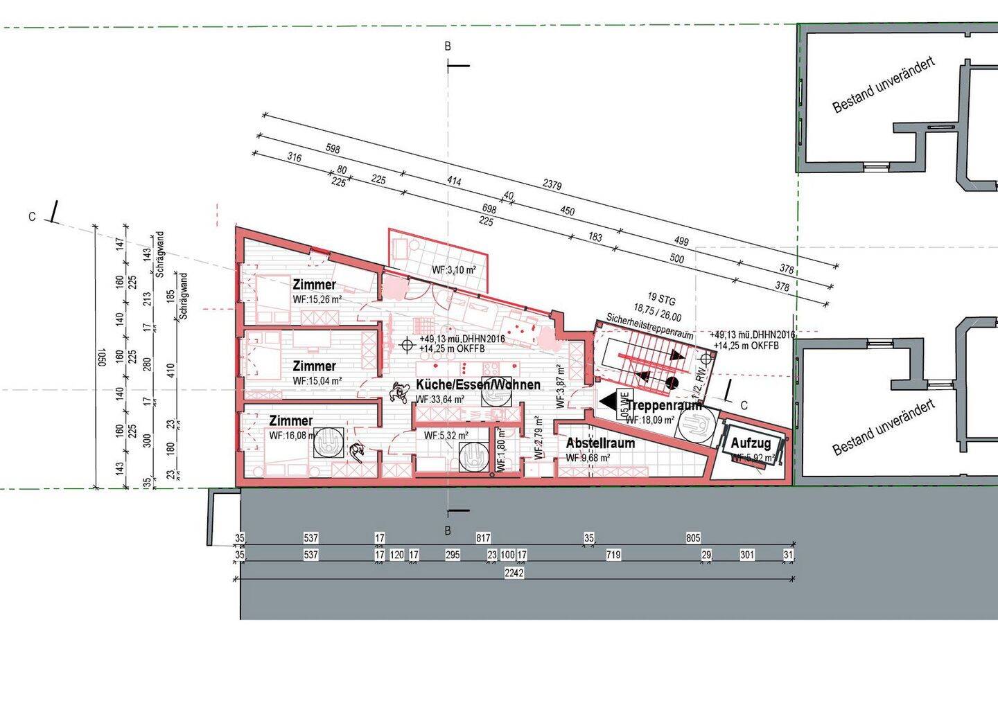 Baugruppe am Schloss Charlottenburg mit über 100 m² Gemeinschaftsflächen im Dach – Berlin – Vorschaubild 7