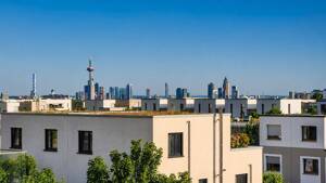 PROVISIONSFREI Penthouse 112 m², WESTFLÜGEL Riedberg, A+ Hausgeld EUR275 - 47,5m² Dachterrasse – 60438 Frankfurt am Main – Vorschaubild 2
