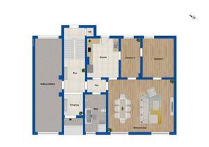 Solides Mehrfamilienhaus in zentraler Lage der Gelsenkirchener Feldmark – 45883 Gelsenkirchen – Vorschaubild 4